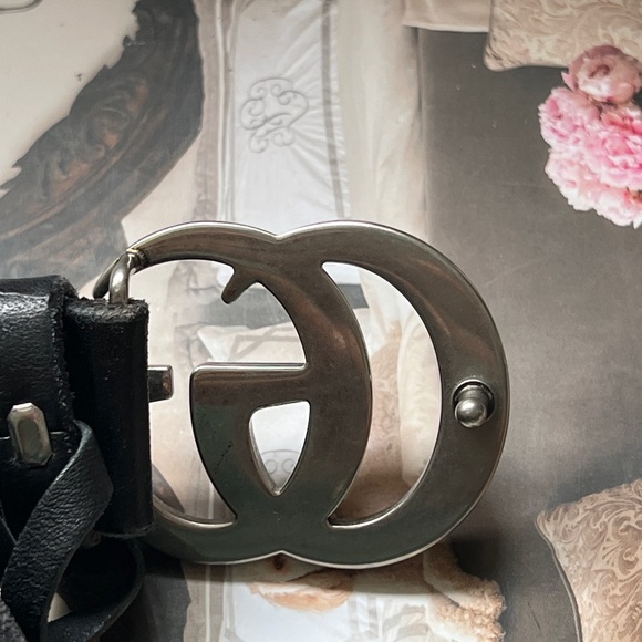 Gucci Leather belt with Double G buckle - Picture 4 of 7